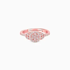 Rose Gold Sparkle-filled Ring