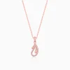 Rose Gold Specially You Pendant With Link Chain