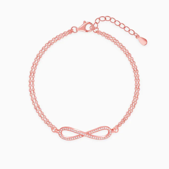 Rose Gold Spiral Splendour Bracelet