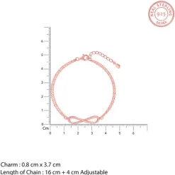 Rose Gold Spiral Splendour Bracelet