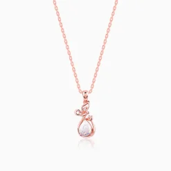 Rose Gold Starlight Spark Necklace