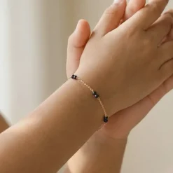 Rose Gold Starry Dot Kids Bracelet (2 - 8 Years)