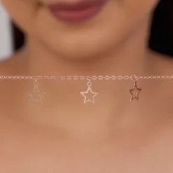Rose Gold Starry Race Bracelet