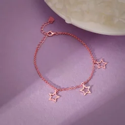 Rose Gold Starry Race Bracelet