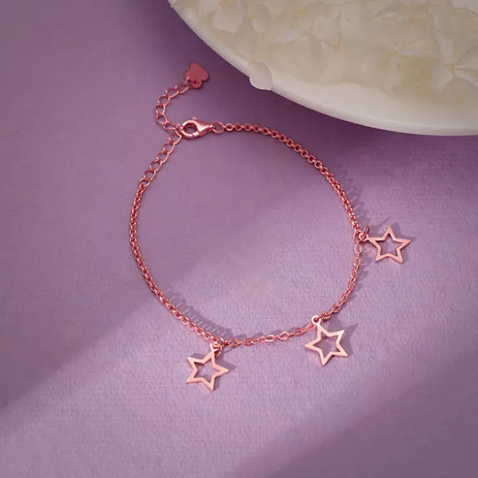 Rose Gold Starry Race Bracelet