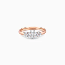 Rose Gold Stunning Lab Grown Diamond Ring