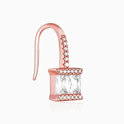 Rose Gold Sugar Crystal Earring