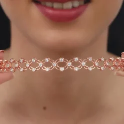Rose Gold Supple Necklace