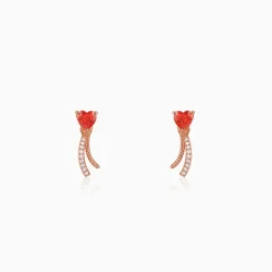 Rose Gold Sway With Me Earrings