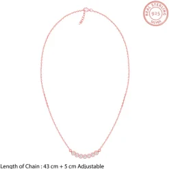 Rose Gold Sweet Love Necklace