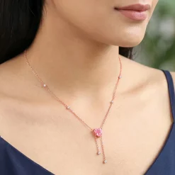 Rose Gold Sweet Reverie Necklace