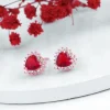 Rose Gold Take Me to Your Heart Studs