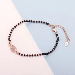Rose Gold Tears of Love Mangalsutra Bracelet