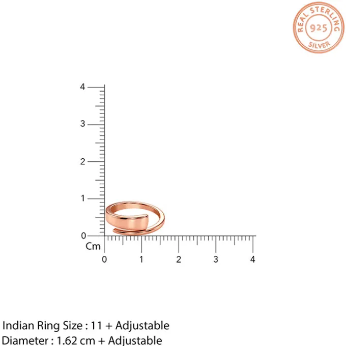 Rose Gold Timeless Flow Ring