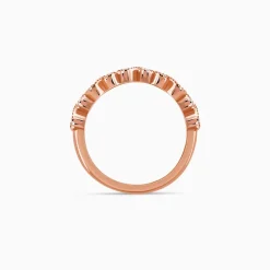 Rose Gold Timeless Loop Lab Grown Diamond Ring
