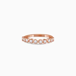 Rose Gold Timeless Loop Lab Grown Diamond Ring