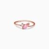 Rose Gold Toi et Moi Ring (Size 12)