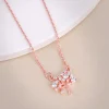 Rose Gold Tree of Life Necklace