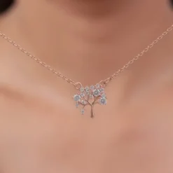 Rose Gold Tree of Life Necklace