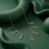 Rose Gold Tropical Charms Necklace