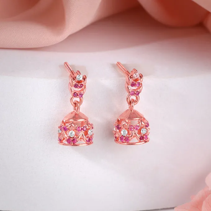 Rose Gold Urvashi Jhumki