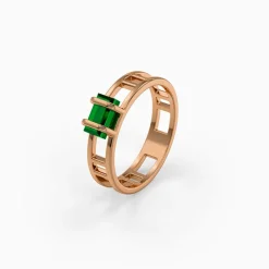 Rose Gold Verde Luxe Ring (Size 12)