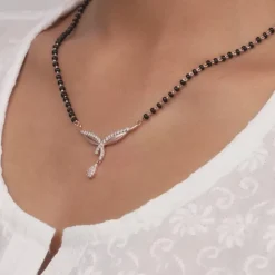 Rose Gold Vows of Love Mangalsutra