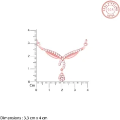 Rose Gold Vows of Love Mangalsutra