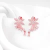 Rose Gold Wings of Shine Earrings