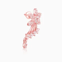 Rose Gold Wings of Shine Earrings