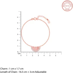 Rose Gold You Are My Sunshine Bracelet