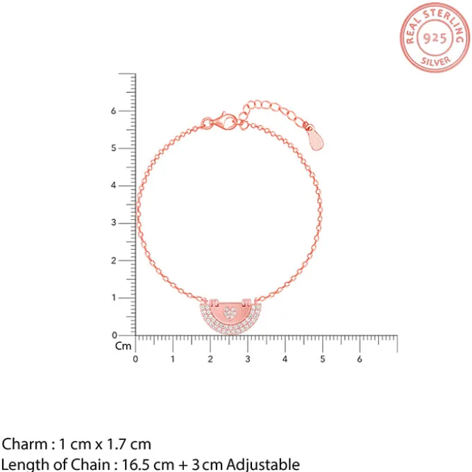 Rose Gold You Are My Sunshine Bracelet