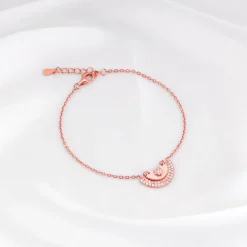 Rose Gold You Are My Sunshine Bracelet