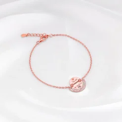 Rose Gold You Are My Sunshine Bracelet