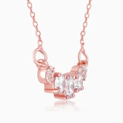 Rose Gold Zirconia Elegance Mangalsutra