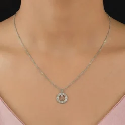 Silver Personalised The Letter Initial Necklace