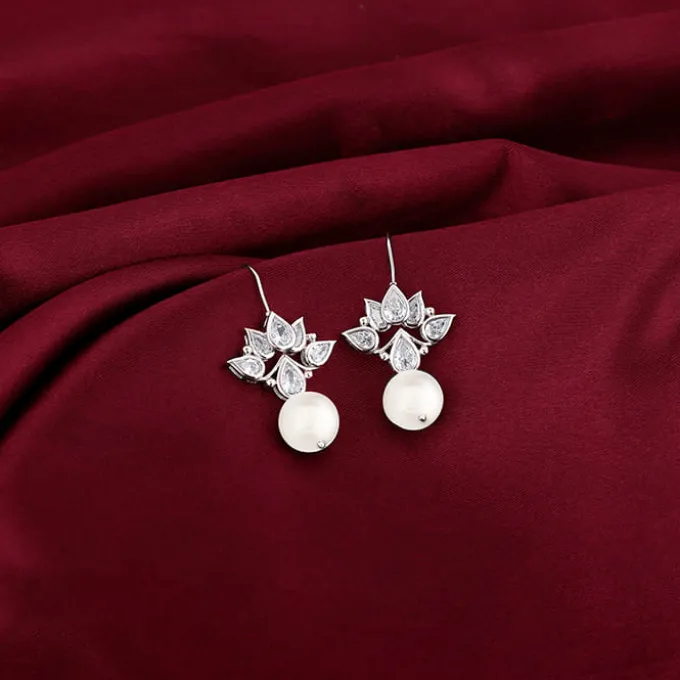 Silver Aaliyah Earrings