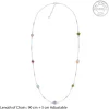 Silver Admiring Charm Necklace