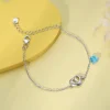 Silver Adore Love Bracelet