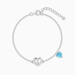 Silver Adore Love Bracelet