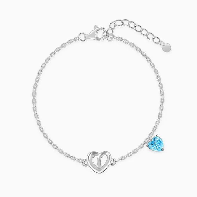 Silver Adore Love Bracelet
