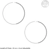 Silver Aegis Nazariya Anklet