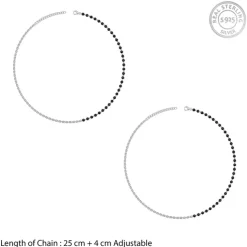 Silver Aegis Nazariya Anklet