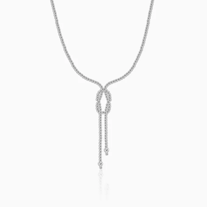 Silver Afterglow Necklace