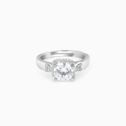 Silver All About Love Ring