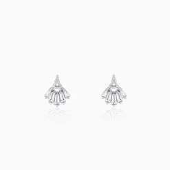 Silver All Eyes on You Earrings