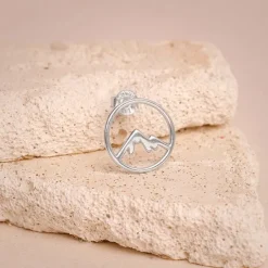 Silver Alpine Stud For Him