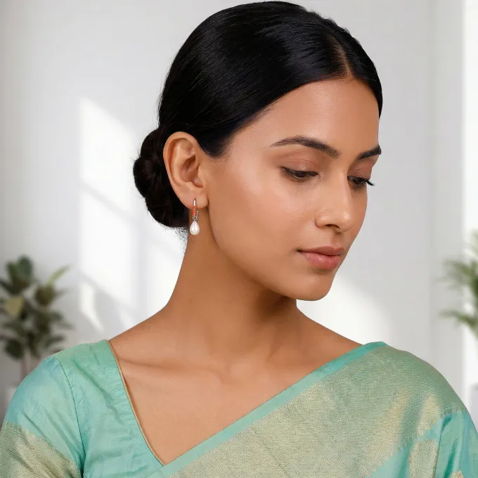 Silver Althea Earrings