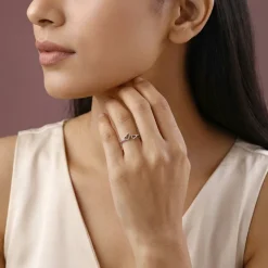 Silver Amora Ring (Size 12)