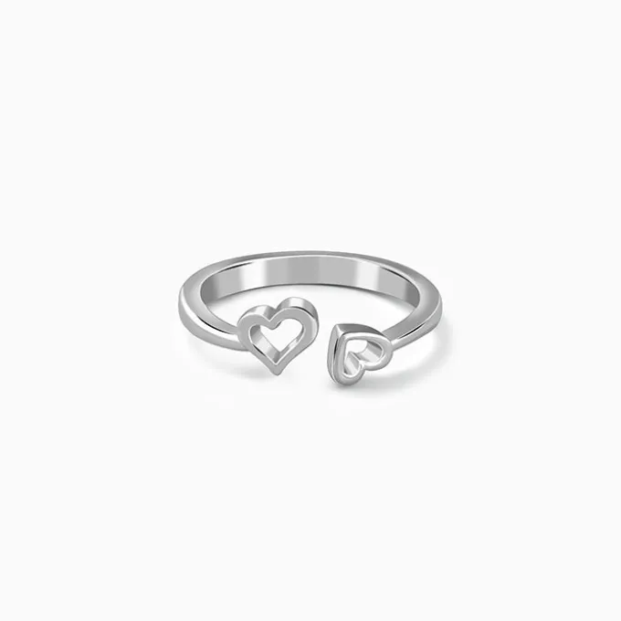 Silver Amora Ring (Size 12)